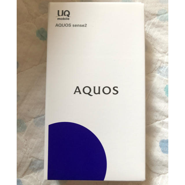 AQUOS(アクオス)の新品☆AQUOS sense 2 スマホ/家電/カメラのスマートフォン/携帯電話(スマートフォン本体)の商品写真