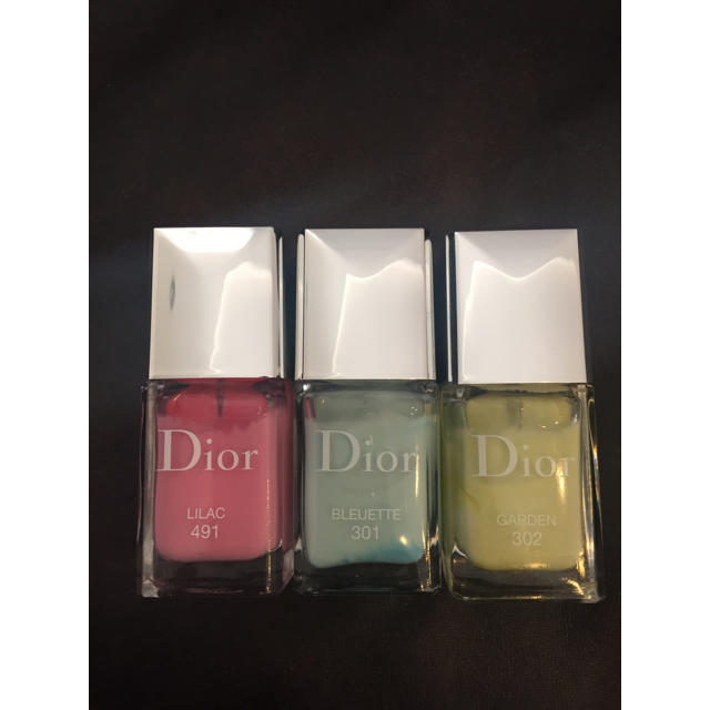 DIOR ヴェルニ　人気カラー3点セット。*美品