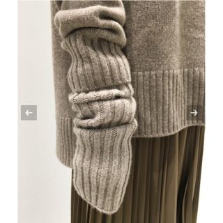 アパルトモンドゥーズィエムクラス(L'Appartement DEUXIEME CLASSE)のL'Appartement KNIT GLOVE ベージュ(手袋)