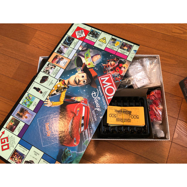Disney(ディズニー)のモノポリー　ピクサー エンタメ/ホビーのテーブルゲーム/ホビー(人生ゲーム)の商品写真