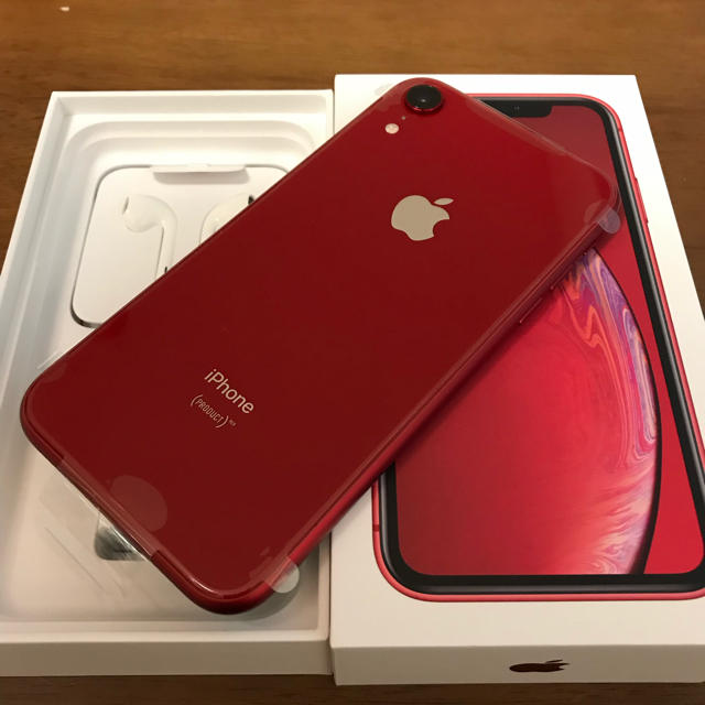 本日限定 クーポンで70000 iPhone XR 128GB RED新品未使用