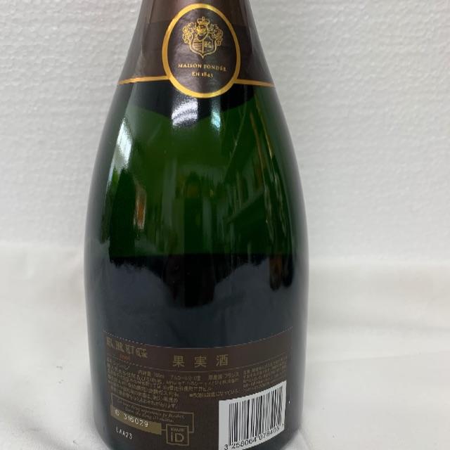 正規品　クリュッグ　ブリュット　ヴィンテージ2004年  食品/飲料/酒の酒(シャンパン/スパークリングワイン)の商品写真