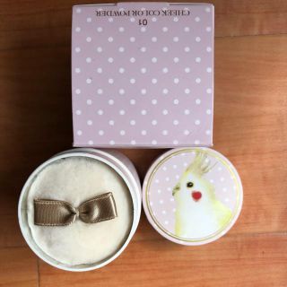 レメルヴェイユーズラデュレ(Les Merveilleuses LADUREE)の【最終値下げ】LADUREE レ・メルヴィユーズラデュレチークカラーパウダー01(チーク)