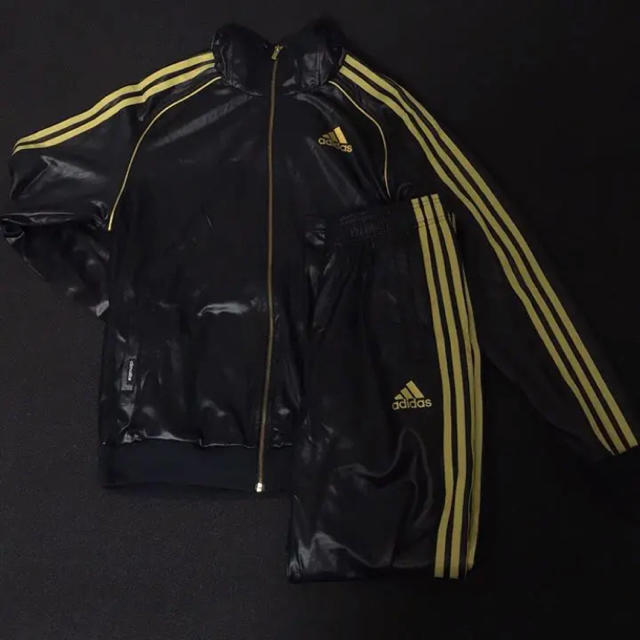 adidas アディダス ジャージ レザー風