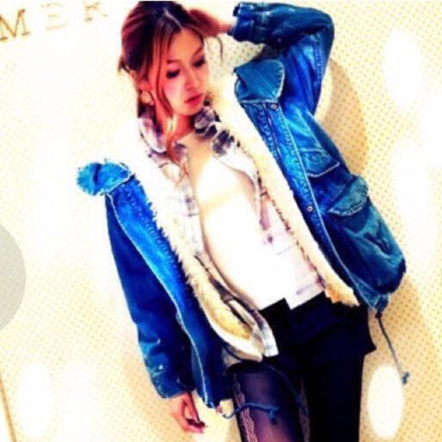 MERCURYDUO(マーキュリーデュオ)の美品♡デニム モッズ コート♡ レディースのジャケット/アウター(モッズコート)の商品写真