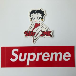 シュプリーム(Supreme)のsupreme ベティ＆ボックスステッカー(ノベルティグッズ)