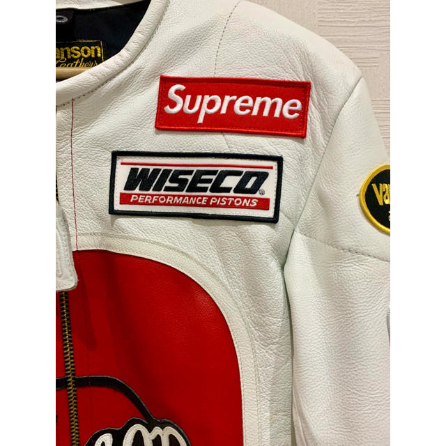 Supreme(シュプリーム)のシュプリーム バンソン ライダース 激レア supreme VANSON メンズのジャケット/アウター(ライダースジャケット)の商品写真