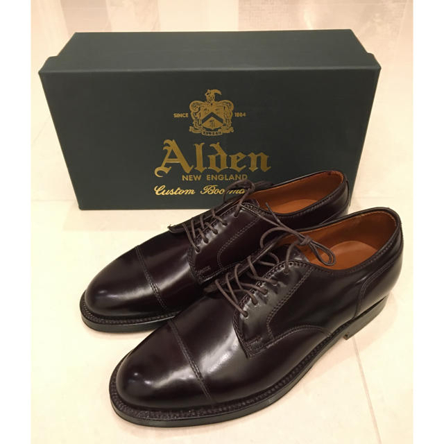 Alden(オールデン)の未使用品 Alden ストレートチップ 2160 6D メンズの靴/シューズ(ドレス/ビジネス)の商品写真