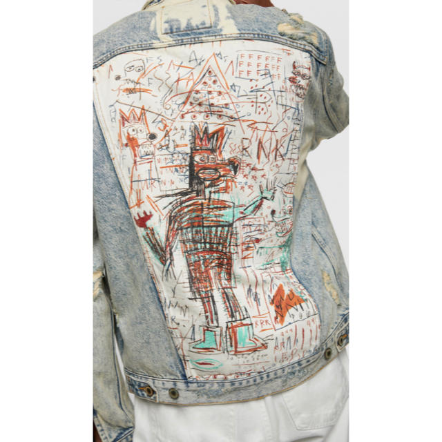 ZARA Jean-Michel Basquiat denim jacket 