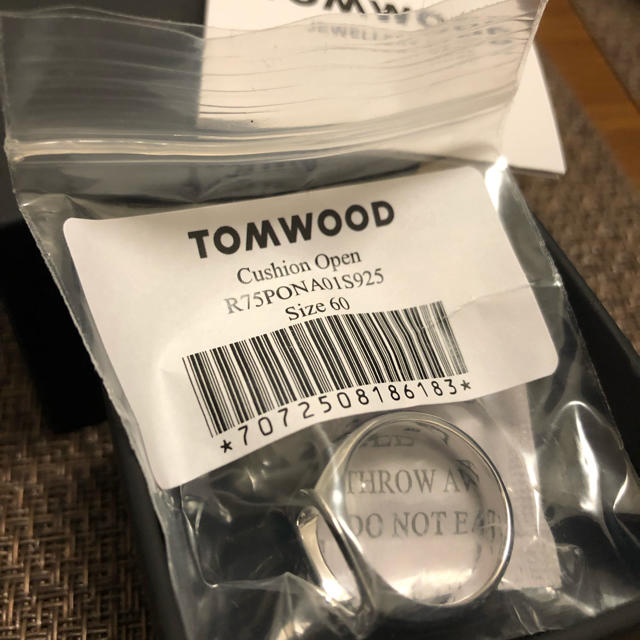 Tomwood ring size60トムウッドリング 新品送料込み