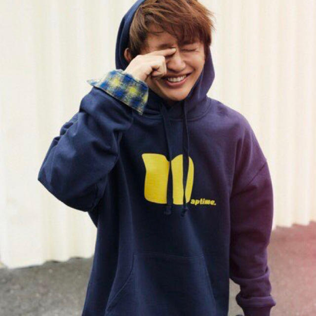 Nissy  着用！  naptime  パーカー  新品  M  ネイビー