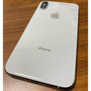 アップル(Apple)のiPhone xs 64GB docomo 中古 ケース付き(スマートフォン本体)