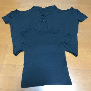 ユニクロ(UNIQLO)のエアリズム　半袖　キッズ(下着)