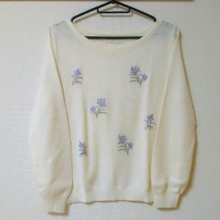 エニィスィス(anySiS)の【つっちー様専用】anySiS＊刺繍ニット(ニット/セーター)