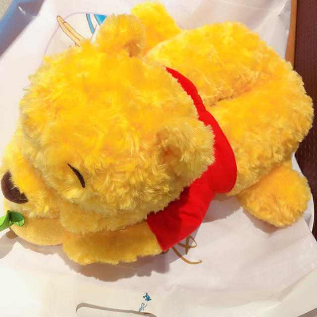 プーさん ティッシュボックスカバー Yuzu Pooh