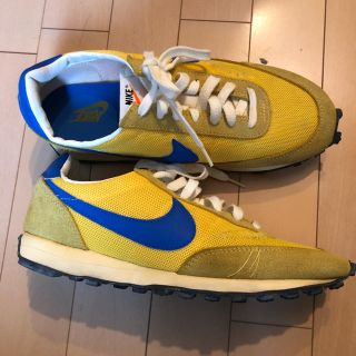 ナイキ(NIKE)のNIKE ナイロンコルテッツ　イエロー×ブルー(スニーカー)