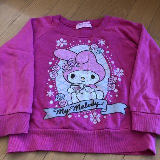 マイメロディ(マイメロディ)のマイメロ　トレーナー 110(Tシャツ/カットソー)