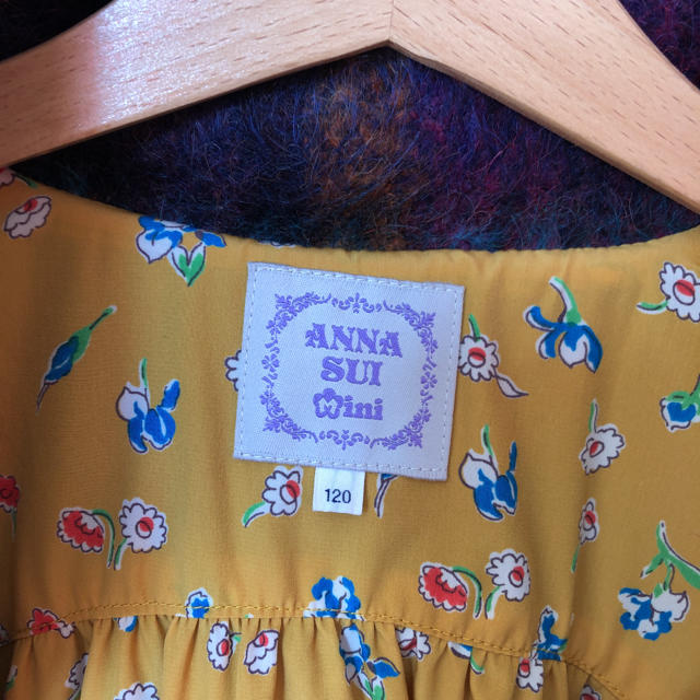 ANNA SUI mini(アナスイミニ)のANNA SUIアナスイ 120㎝　コート キッズ/ベビー/マタニティのキッズ服女の子用(90cm~)(コート)の商品写真