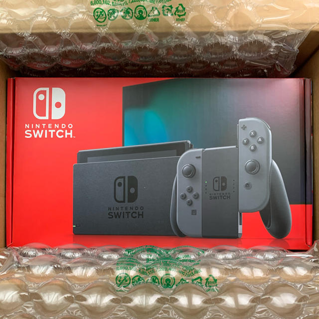 新型　Nintendo Switch Joy-Con (L) / (R) グレー本体