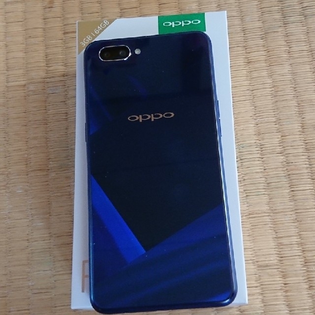 最新作定番 oppo R15 NEO ダイアモンドブルー SIMフリーの通販 by FREE｜ラクマ