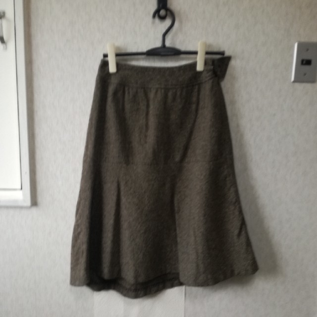 MK MICHEL KLEIN(エムケーミッシェルクラン)のMICHEL KLEIN　ツイードスカート レディースのスカート(ひざ丈スカート)の商品写真
