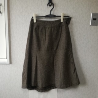 エムケーミッシェルクラン(MK MICHEL KLEIN)のMICHEL KLEIN　ツイードスカート(ひざ丈スカート)