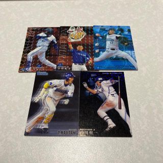 ヨコハマディーエヌエーベイスターズ(横浜DeNAベイスターズ)のプロ野球チップス 横浜DeNAベイスターズ スターカード5枚セット(シングルカード)