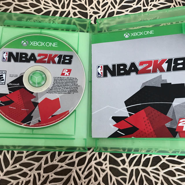 Xbox(エックスボックス)の送料無料 XBOX ONE ソフト NBA 2K18 エンタメ/ホビーのゲームソフト/ゲーム機本体(家庭用ゲームソフト)の商品写真