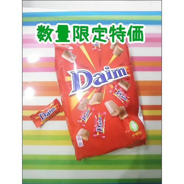 IKEA(イケア)のIKEA Daim ダイムミルクチョコレート 食品/飲料/酒の食品(菓子/デザート)の商品写真