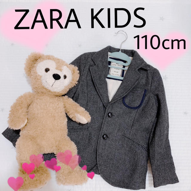 ZARA KIDS(ザラキッズ)のヘリンボーンジャケット💖 キッズ/ベビー/マタニティのキッズ服男の子用(90cm~)(ジャケット/上着)の商品写真