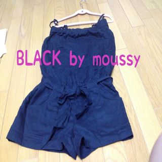 ブラックバイマウジー(BLACK by moussy)のマウジー☆ ロンパース(ミニワンピース)