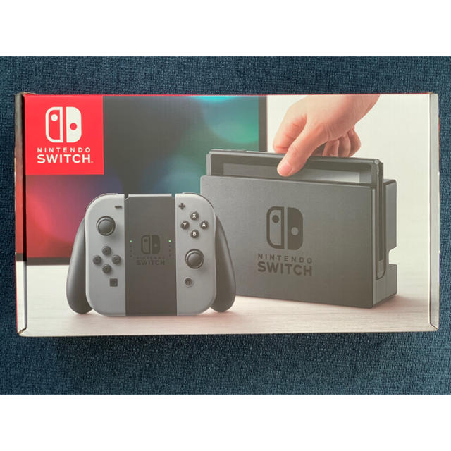 新品未使用】Nintendo Switch 本体 グレー 新品未使用】Nintendo Switch 本体 グレー