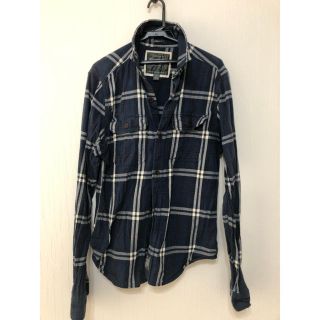 アバクロンビーアンドフィッチ(Abercrombie&Fitch)のアバクロ　ネルシャツ　メンズ　L(シャツ)