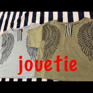 ジュエティ(jouetie)の【新品】ジュエティ Tシャツ  M ①は売り切れです！(Tシャツ(半袖/袖なし))