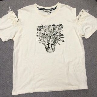 ジュエティ(jouetie)のジュエティ フリンジTシャツ(Tシャツ(半袖/袖なし))