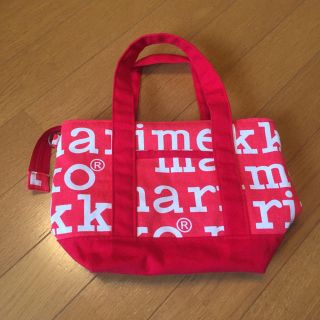 マリメッコ(marimekko)のマリメッコキャンバス生地 バッグ ハンドメイド(バッグ)