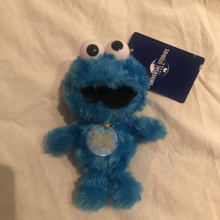 セサミストリート(SESAME STREET)のUSJ クッキーモンスター ぬいぐるみキーホルダー(キャラクターグッズ)