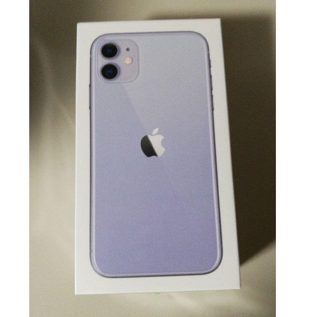 【特別送料無料！】 iPhone11 64GB Purple SIMフリー スマートフォン本体