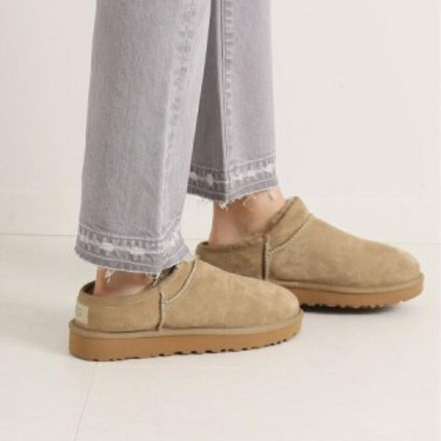 完売！UGG ムートンスリッパ ベージュ サイズ7