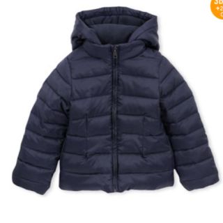 プチバトー(PETIT BATEAU)の☆美品☆プチバトー 中綿フード付きダウン 4a(コート)