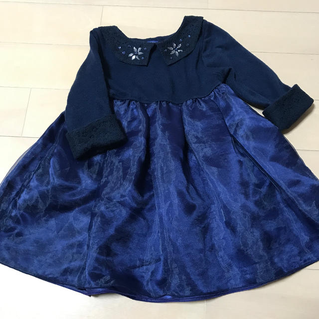 ANNA SUI mini(アナスイミニ)のANNASUI mini アナスイミニ チュールワンピース キッズ/ベビー/マタニティのキッズ服女の子用(90cm~)(ワンピース)の商品写真