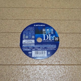 ミツビシ(三菱)のMITSUBISHI 三菱 録画用 DVD-R DL 6枚1セット(その他)
