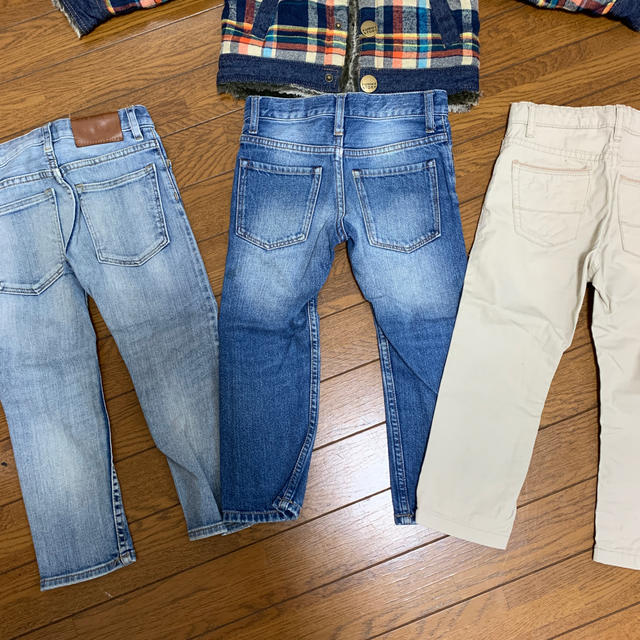 ZARA KIDS(ザラキッズ)のkids パンツ3点セット キッズ/ベビー/マタニティのキッズ服男の子用(90cm~)(パンツ/スパッツ)の商品写真