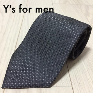 ヨウジヤマモト(Yohji Yamamoto)のY's for men ワイズフォーメン シルクネクタイ(ネクタイ)