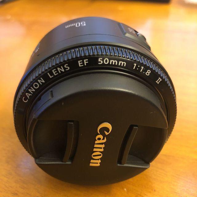 カメラ Canon EF50mm F1.8 ii の通販 by Jay's shop｜キヤノンならラクマ - ほぼ未使用 Canon単焦点レンズ ブランド