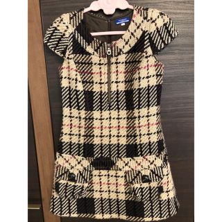 バーバリーブルーレーベル(BURBERRY BLUE LABEL)のバーバリー ブルーレーベル　ワンピース　38(ミニワンピース)