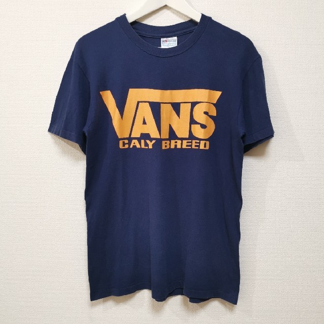 M 90s VANS CALY BREED Tシャツ HANES USA製-