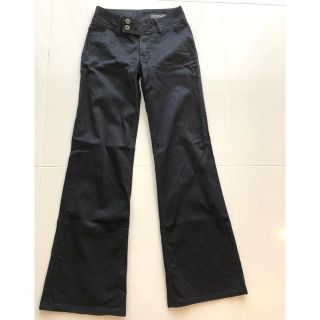 アールユー(RU)のru JEANS 黒ストライプチノパン(チノパン)