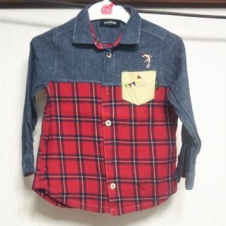 クレードスコープ(kladskap)の【まめすけ様専用】110センチ 女の子 シャツ  kladskap(Tシャツ/カットソー)