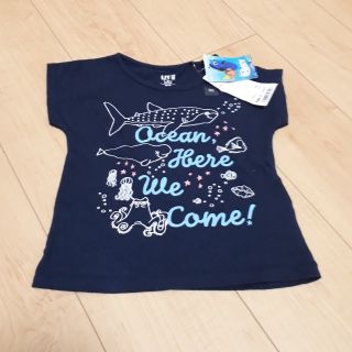 ユニクロ(UNIQLO)の新品タグ付き☆サイズ100☆ファインディングニモTシャツ☆(Tシャツ/カットソー)